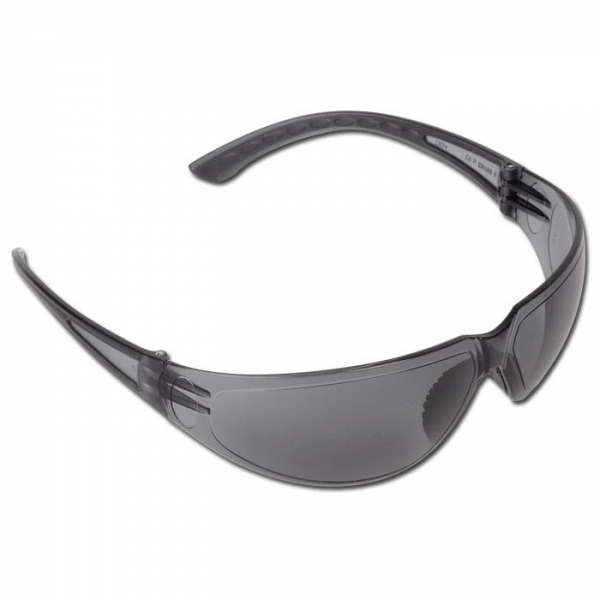 UV-Schutzbrille kratzfest, mit grauen Scheiben